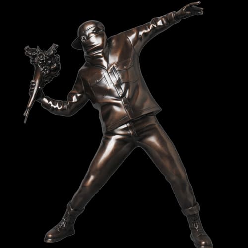 Contemporary Sculpture <br/> Banksy Flower Bomber