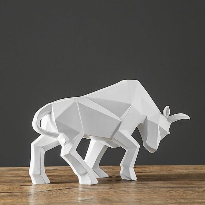 Origami Bull Statue 19 cm