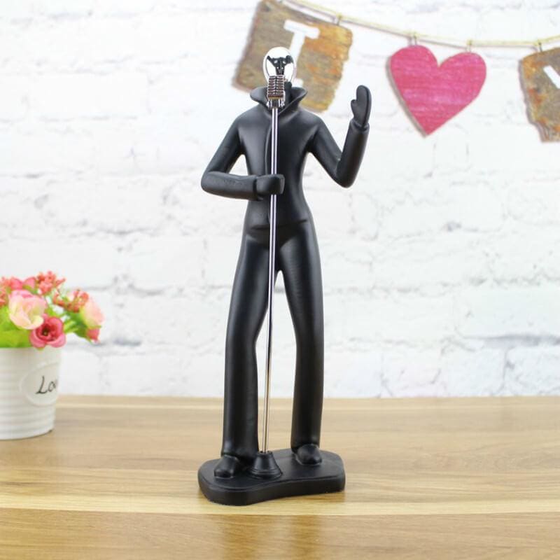 Man Statue <br/> Musician Group