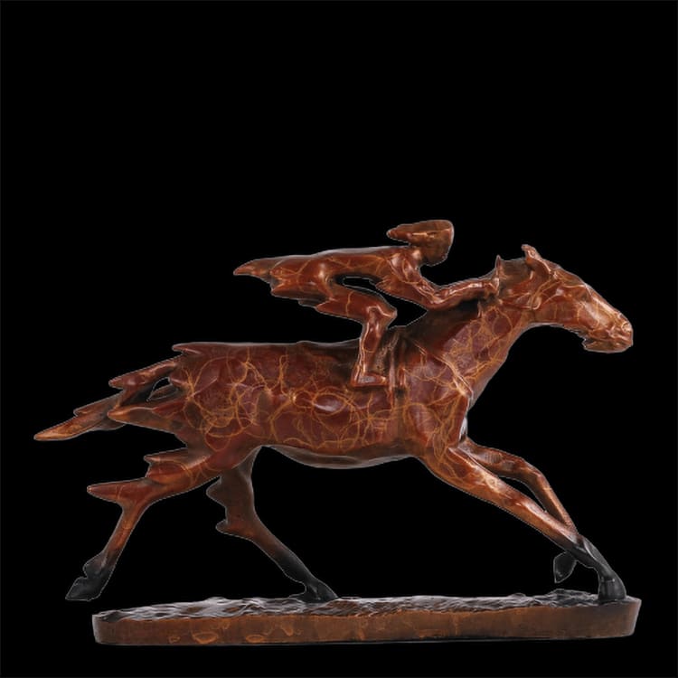 Slender Horse Statue <br/> Deluxe