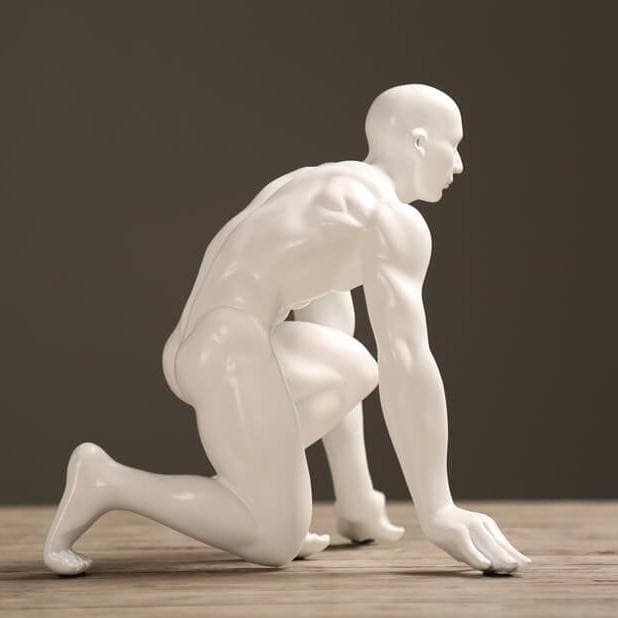 Man Statue <br/> Starting Athlete