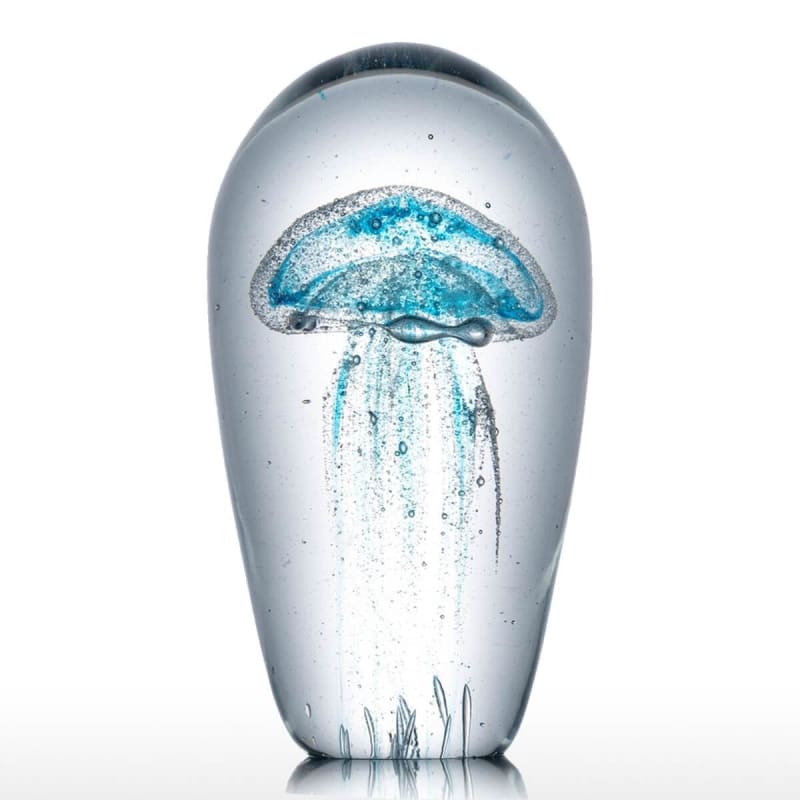 Modern Sculpture <br/> Glass Jellyfish
