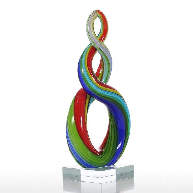 Contemporary Sculpture <br/> Multicolor Glass