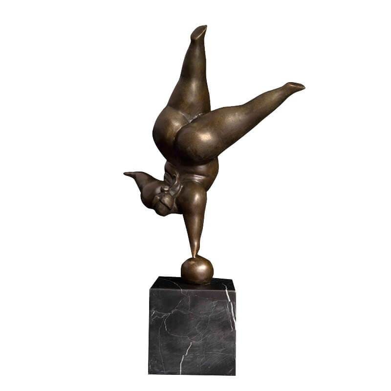 Botero Woman Sculpture in Bronze 34 cm