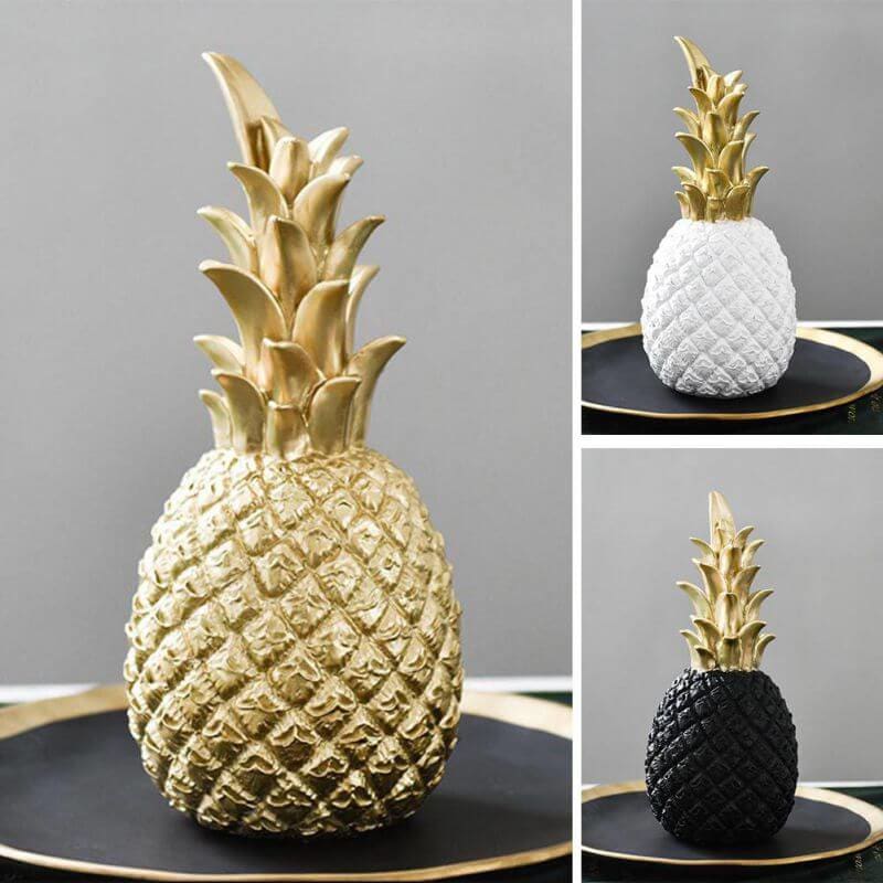 Contemporary Sculpture <br/> Matte Pineapple