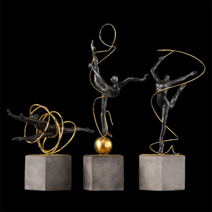 Woman Statue <br/> Design Gymnast 49/29/58 cm