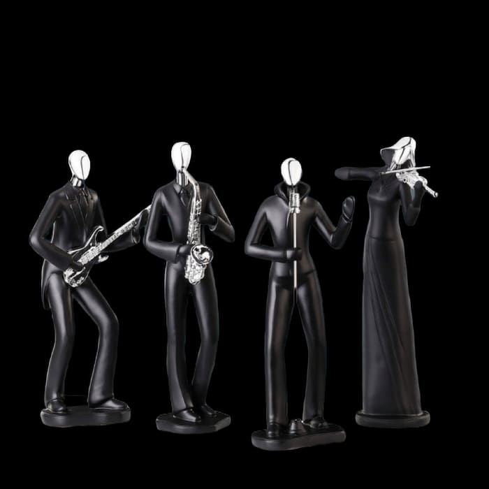 Man Statue <br/> Musician Group