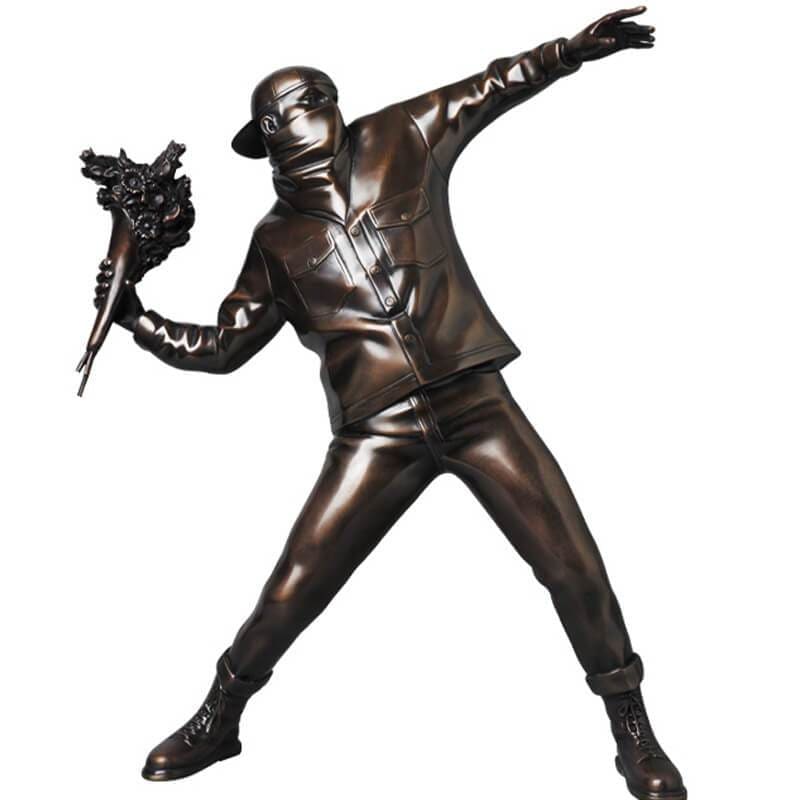 Contemporary Sculpture <br/> Banksy Flower Bomber