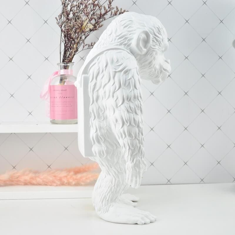 Gorilla Statue <br/> Banksy Brandalism Monkey 36 cm