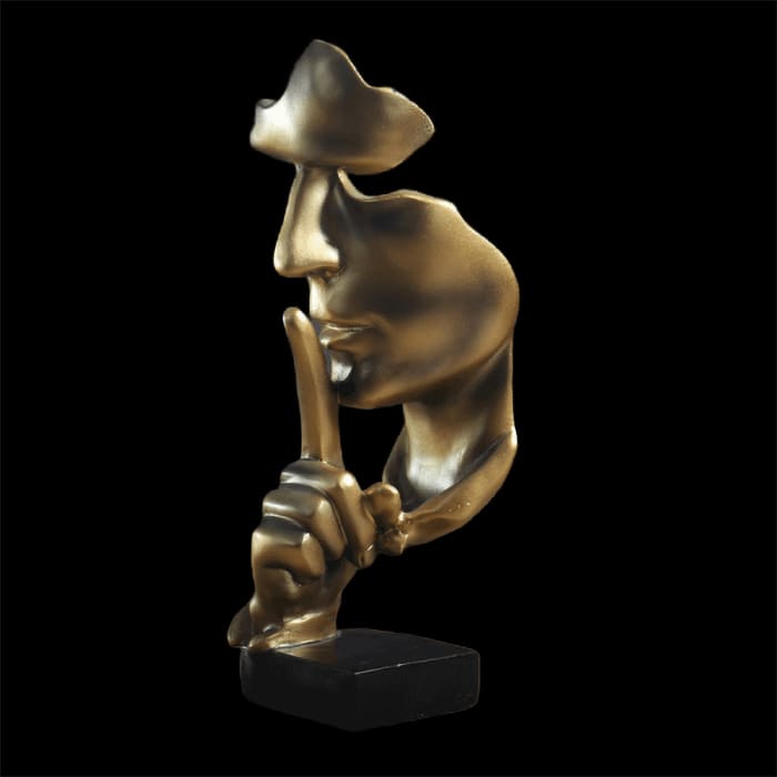Man Statue <br/> The Silence Face