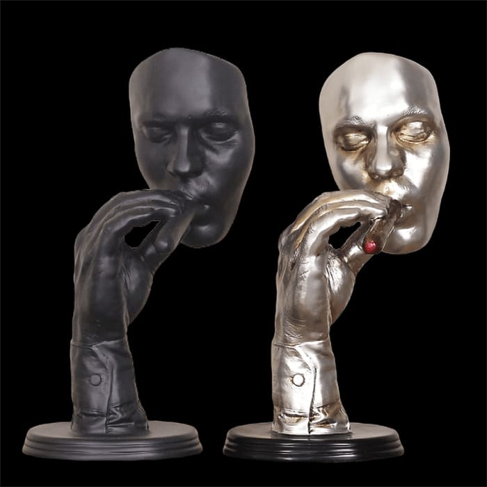Man Statue <br/> Retro Cigar