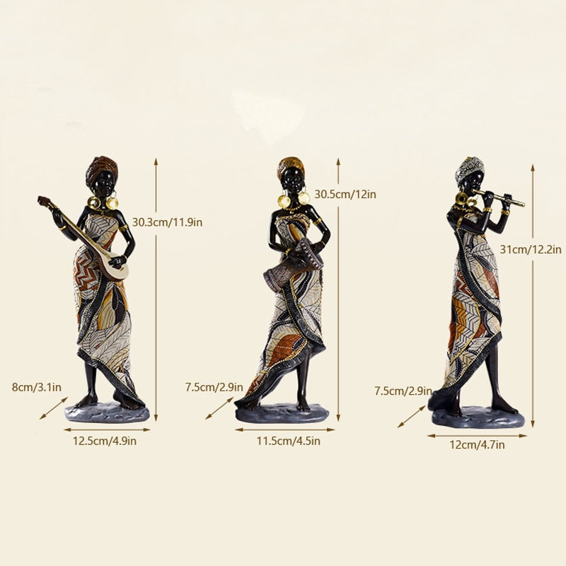 Dance To Our Beat Sculptures