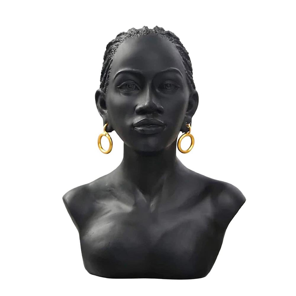 African Bust <br/> Woman 25 cm