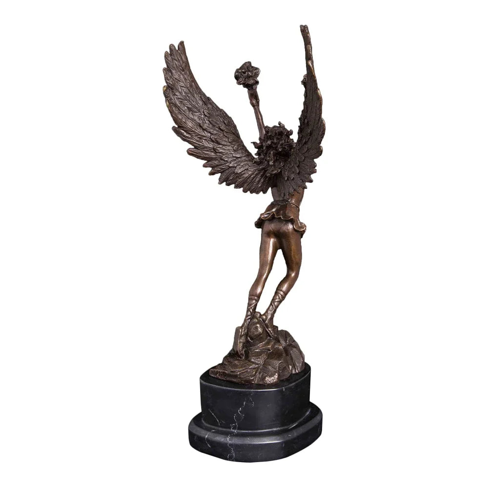 Bronze Sculpture <br/> Nike Goddess Statue 36 cm