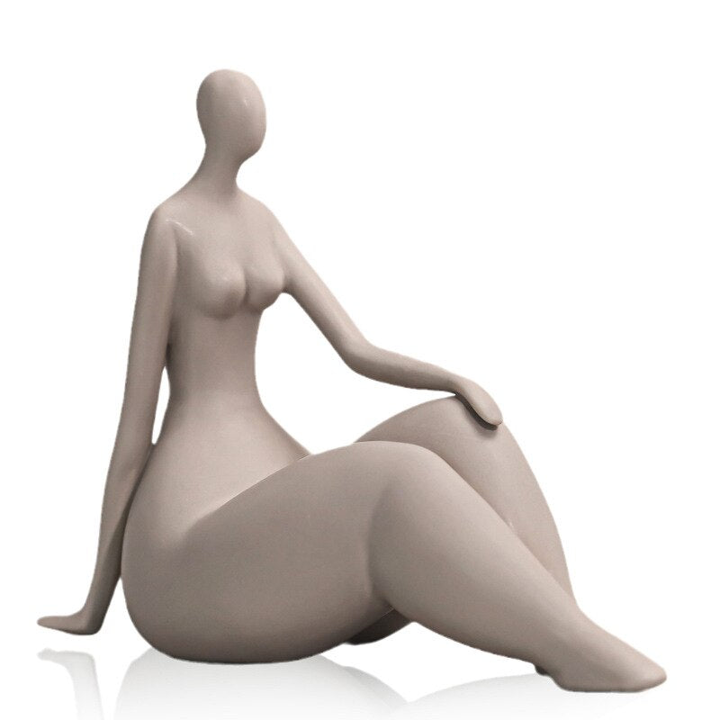 Curvy Woman Statuette
