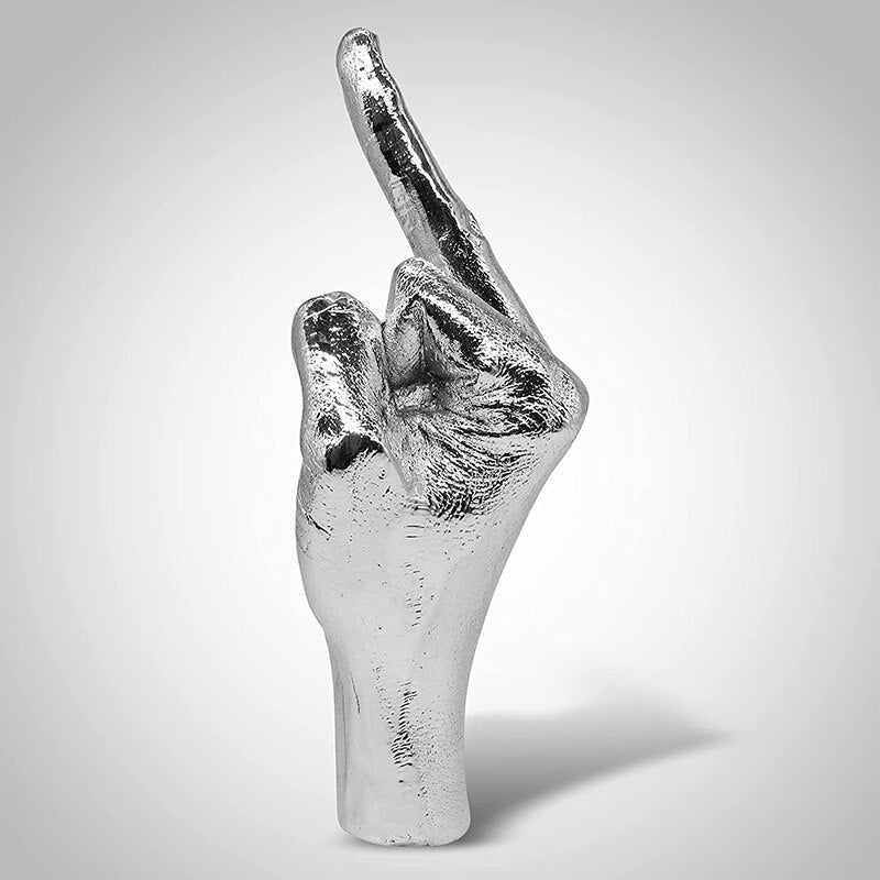 Contemporary Sculpture <br> Middle Finger Statue