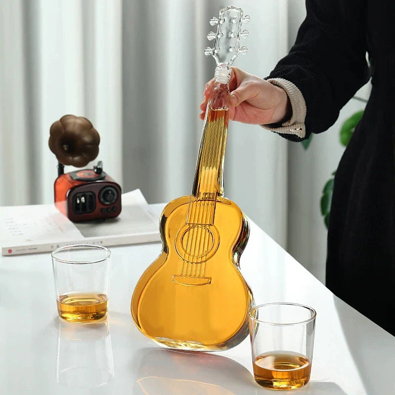 Rock ’n Pour Guitar Decanter Set