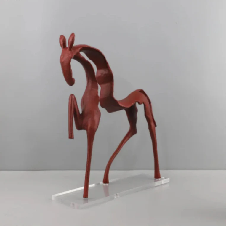 Hollow Hooves Horse Sculpture