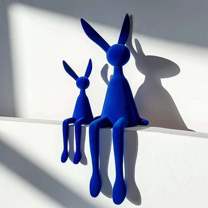 Nordic Abstract Rabbit Sculptures