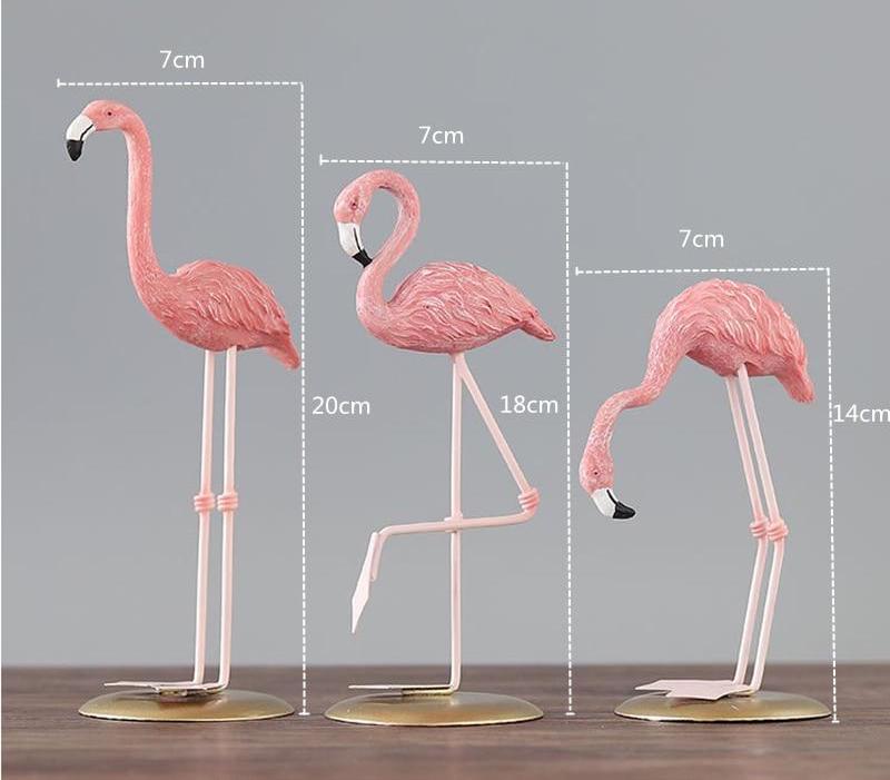 Pink Flamingo Figurine
