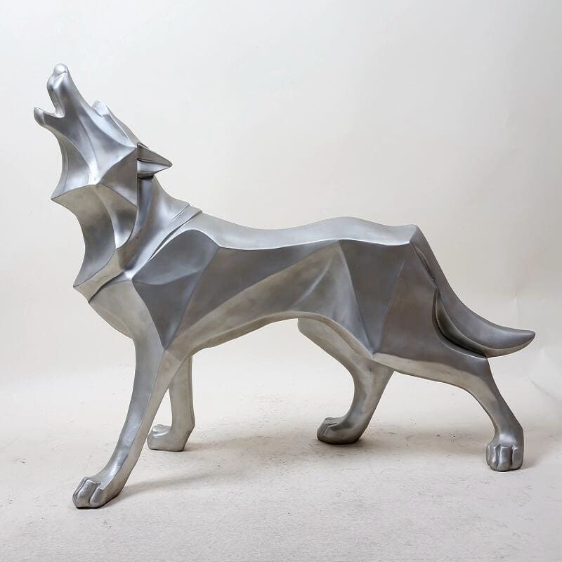 Wolf Statue <br/> Origami