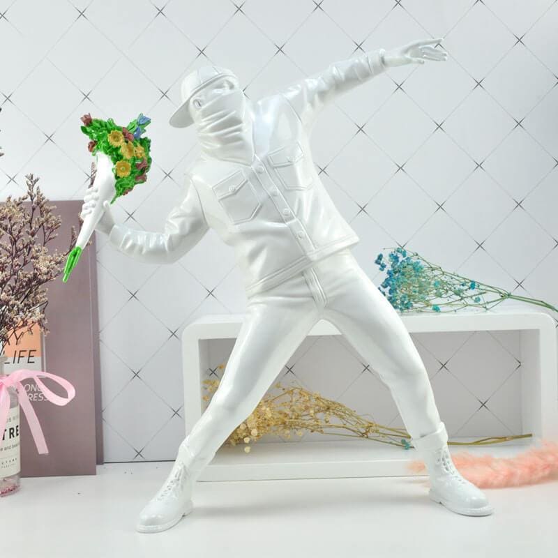Contemporary Sculpture <br/> Banksy Flower Bomber