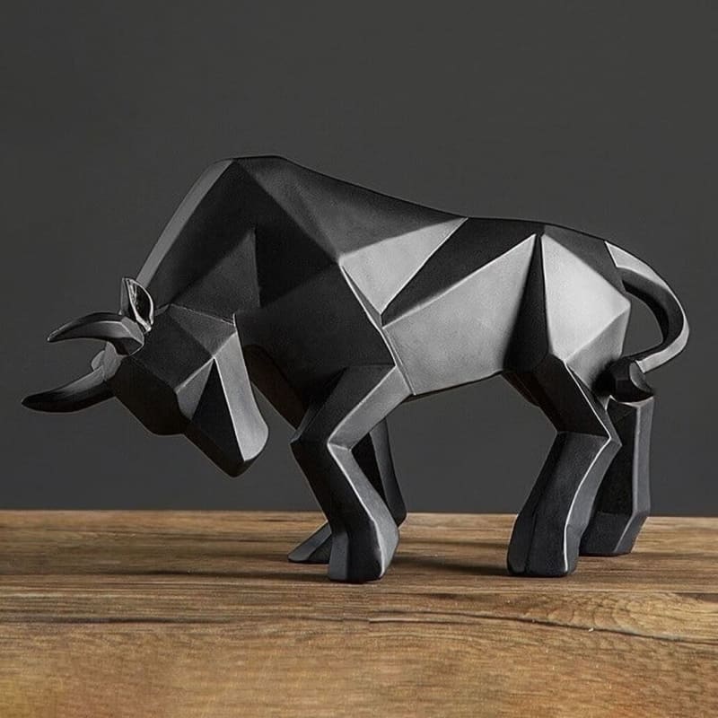 Origami Bull Statue 19 cm