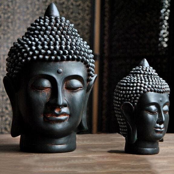 Modern Sculpture, Meditation <br/> Buddha Head