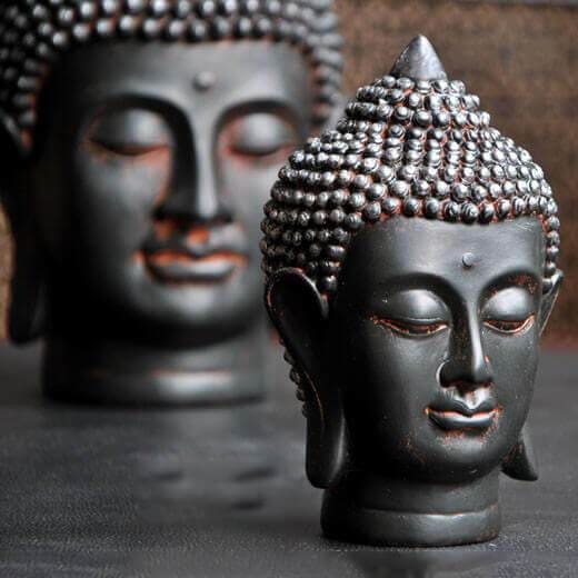 Modern Sculpture, Meditation <br/> Buddha Head
