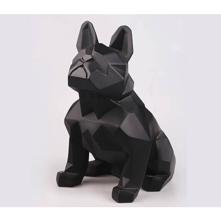 Bulldog Statue <br/> Origami 20 cm