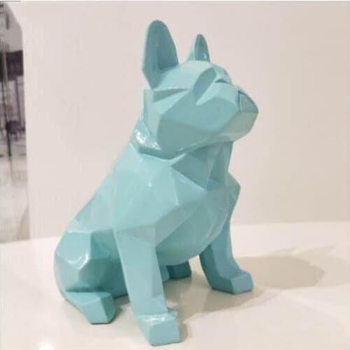 Bulldog Statue <br/> Origami 20 cm