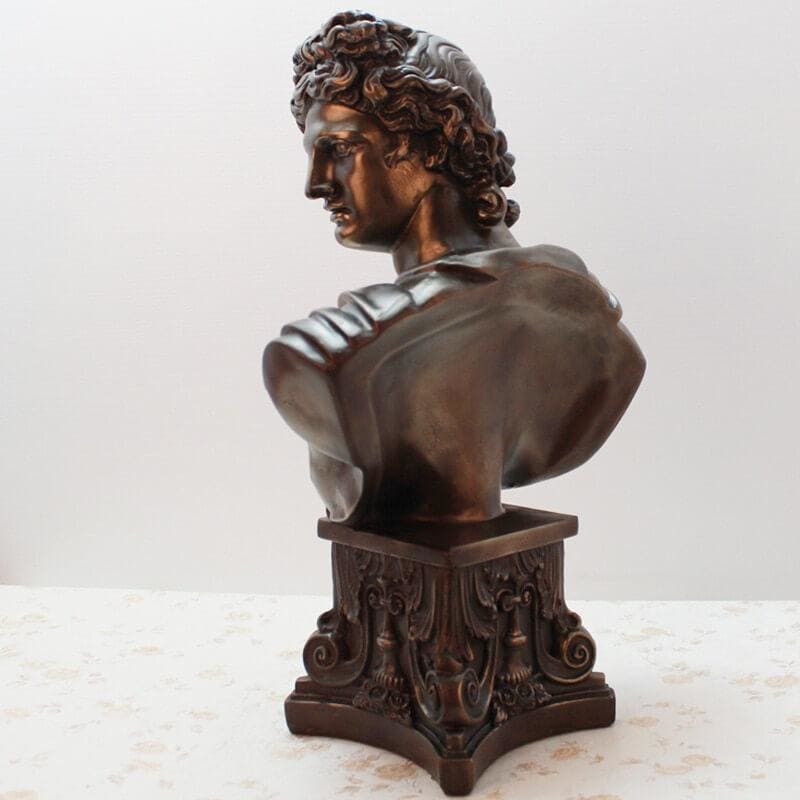 Apollo Statue <br> Bronze Effect