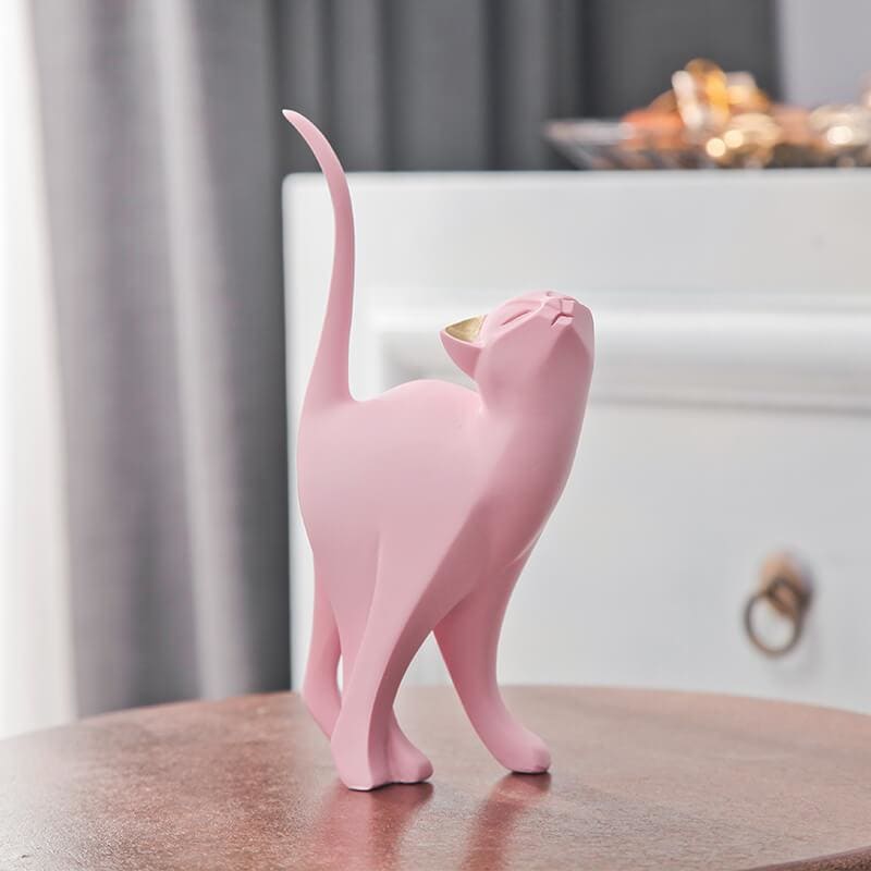 Cat Design Statue