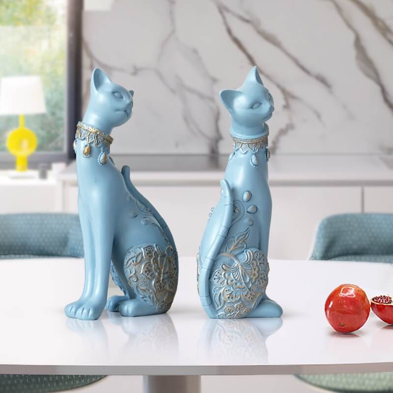 Cat Statue <br/> (Two Pieces)