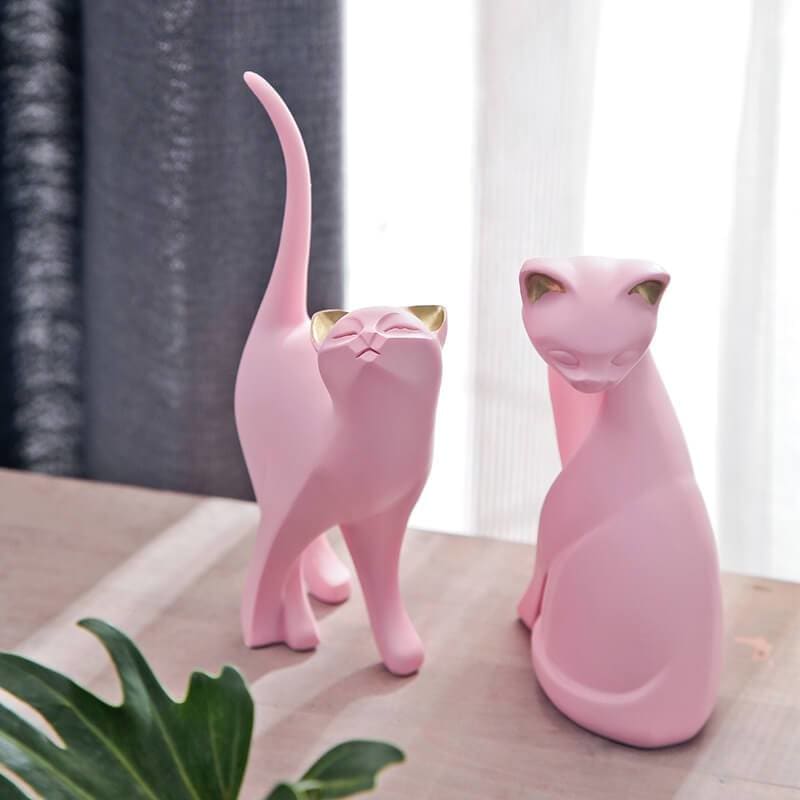 Cat Design Statue