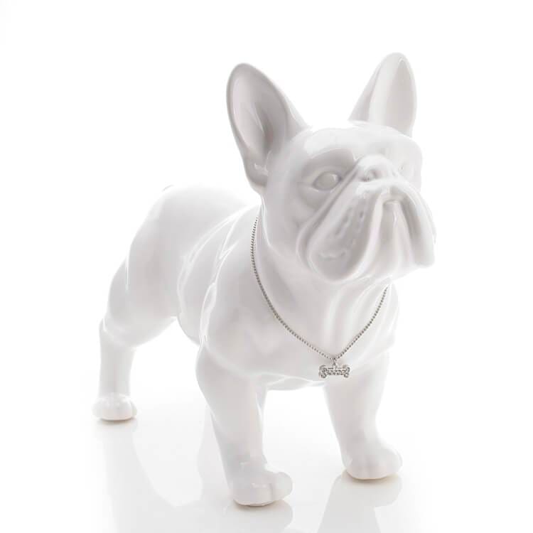 Dog Statue <br/> French Bulldog 20 / 29 cm