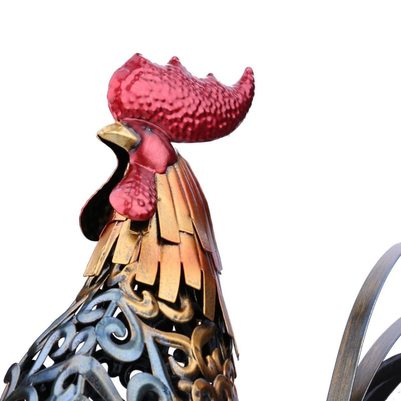 Rooster Statue <br/> Metal