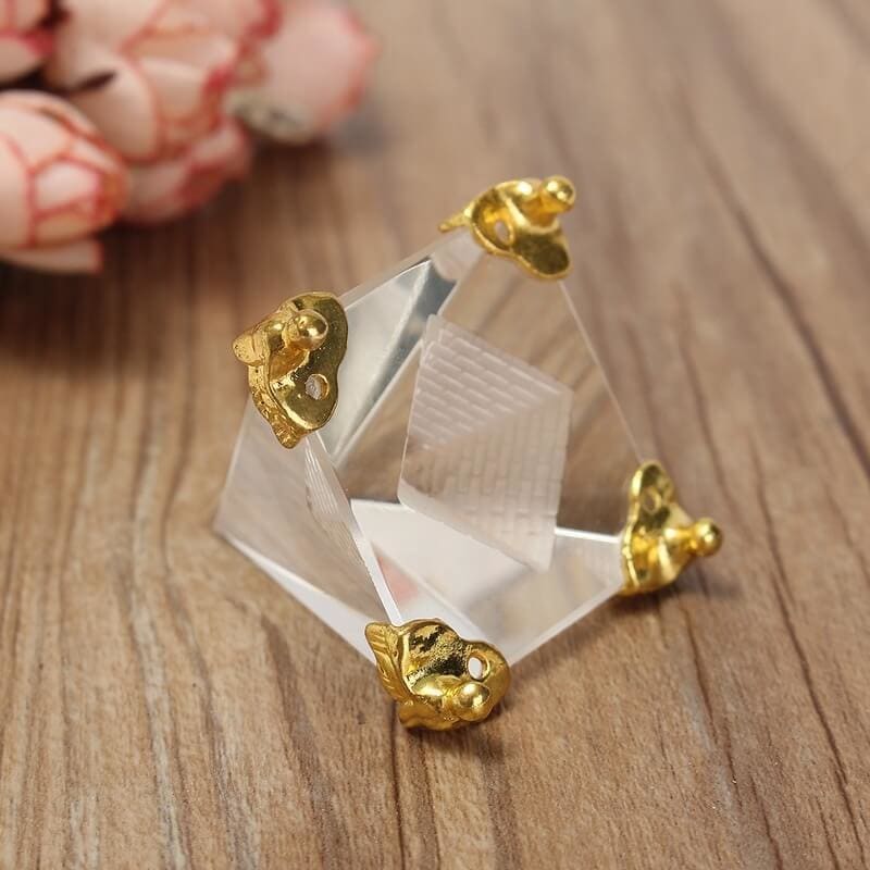 Egypt Decor Pyramid <br/> Crystal 6 cm