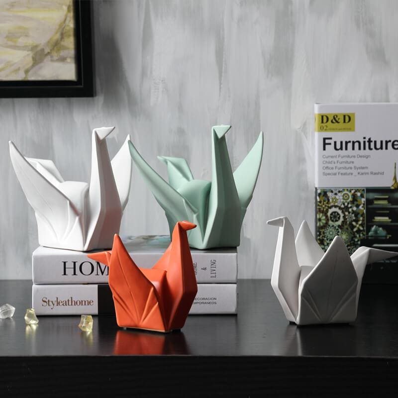 Swan Statue <br/> Origami