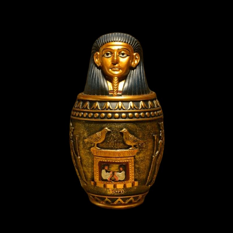 Anubis Canopic Vase <br> Sons of Horus