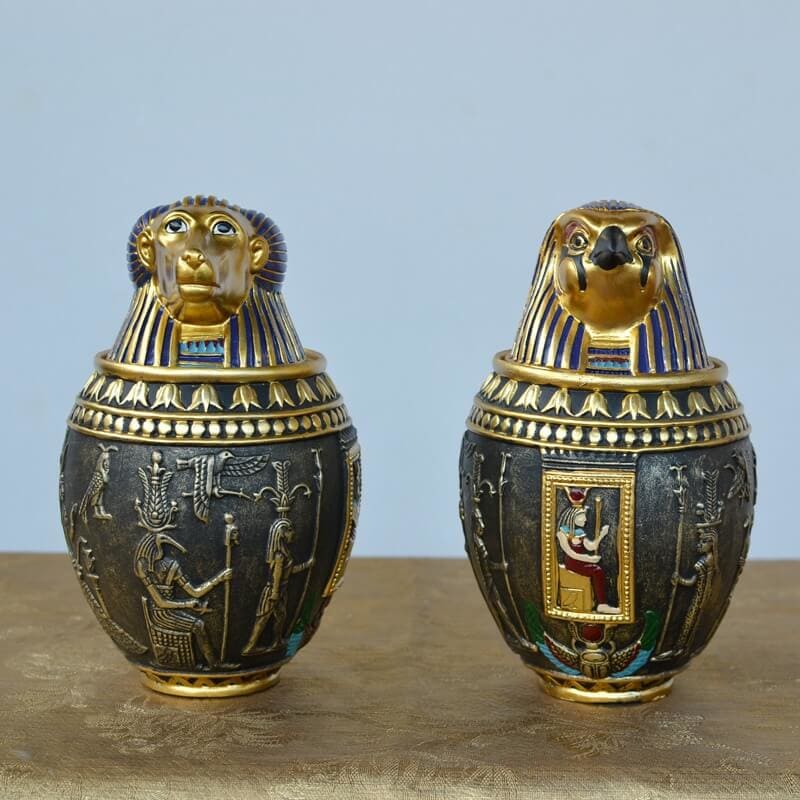 Anubis Canopic Vase <br> Sons of Horus