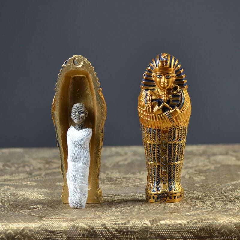 Egyptian Pharaoh Statue <br/> Mummy 22 cm