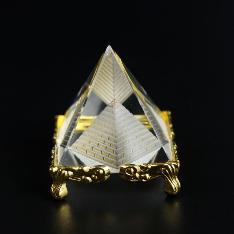 Egypt Decor Pyramid <br/> Crystal 6 cm