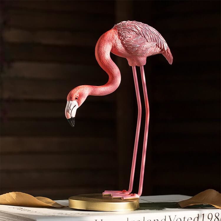 Pink Flamingo Statue