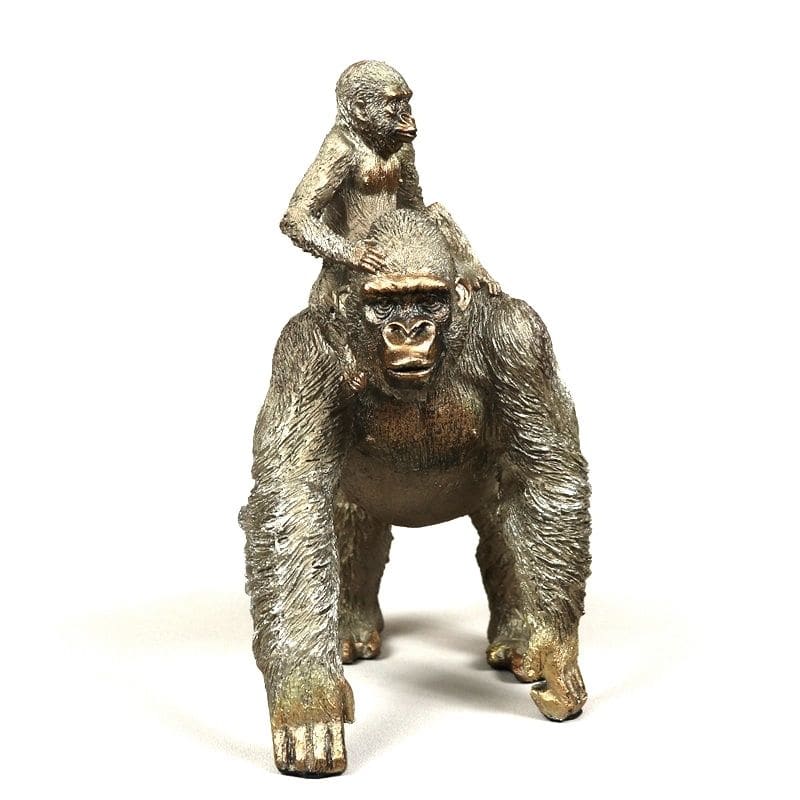 Decor Gorilla Statue <br/> Family