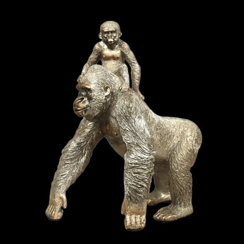 Decor Gorilla Statue <br/> Family