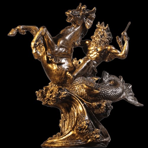 Poseidon on Horseback 28 cm