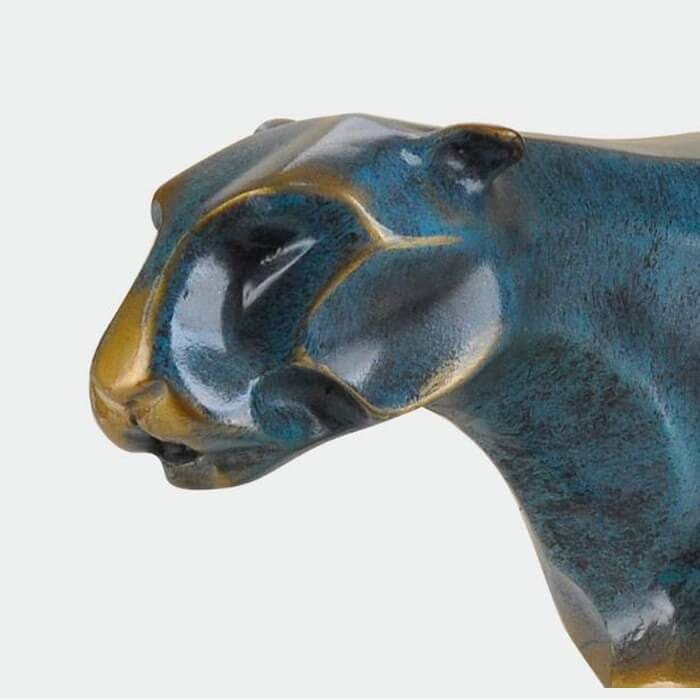 Resin Panther Statue <br/> Deluxe