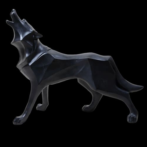 Wolf Statue <br/> Origami