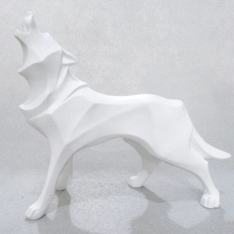 Wolf Statue <br/> Origami